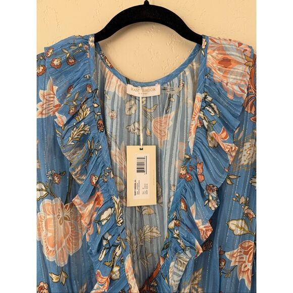 Ramy Brook Printed Veronica Blouse - Picture 6 of 9